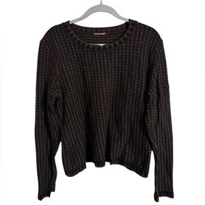 Catherine Andre Wool Angora Cashmere Blend Pullover Sweater Large